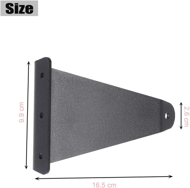 DarSeity Front Upper Roof Windshield Pro-fit Cage 50-52 inch Curved Light Bar Mount Brackets Compatible with Polaris Ranger 570 900 1000 XP 900 EPS - Image 5
